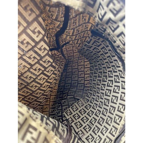 Sold‼️Fendi Zucchino Canvas Tote - Picture 12 of 15